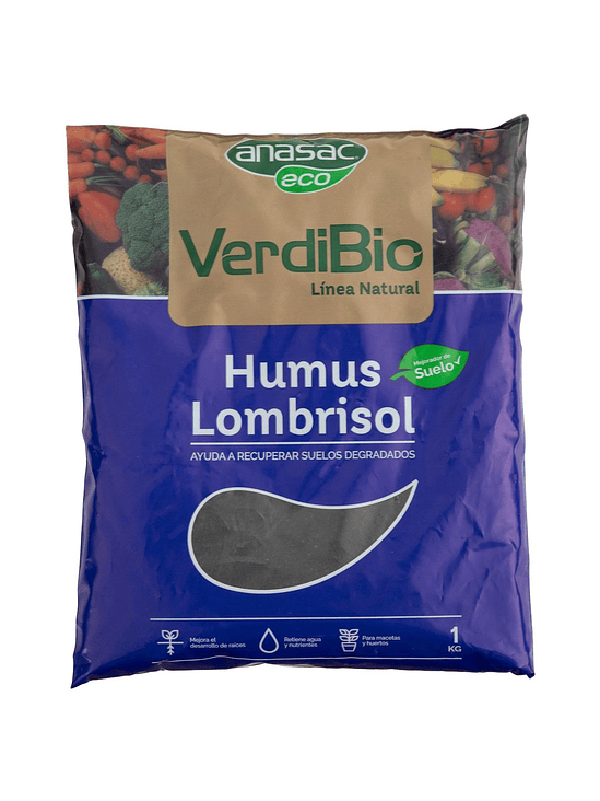 MEJORADOR SUELO HUMUS LOMBRISOL 1KG-ANASAC 1