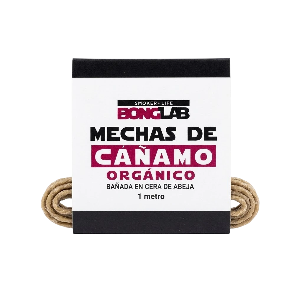 Mecha de Cañamo Orgánico y cera de avejas 1 Mt-Bonglab 3