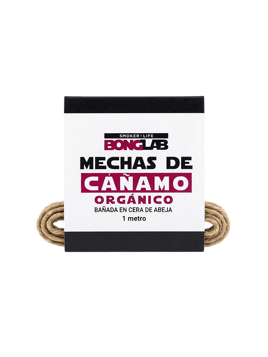 MECHA OVILLO CAÑAMO ORGÁNICO 1 MT-BONGLAB 1