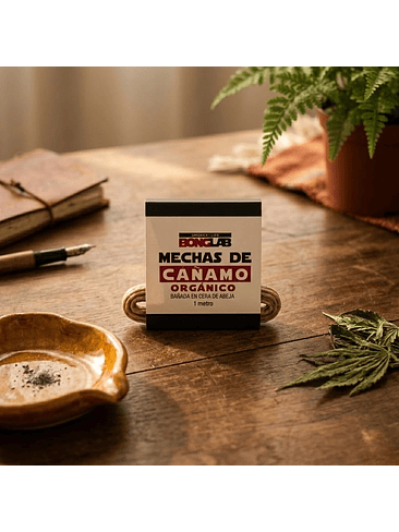 MECHA OVILLO CAÑAMO ORGÁNICO 1 MT-BONGLAB 3