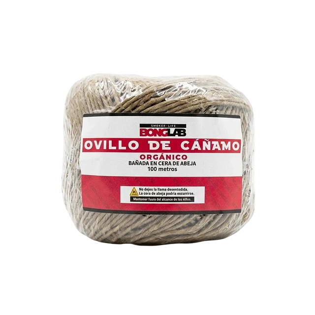 Mecha de Cáñamo Orgánico y Cera de Abejas (1/25/50/100 MT)