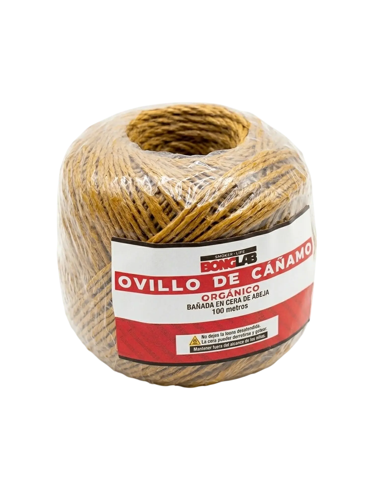 MECHA OVILLO CAÑAMO ORGÁNICO 100MT-BONGLAB 3