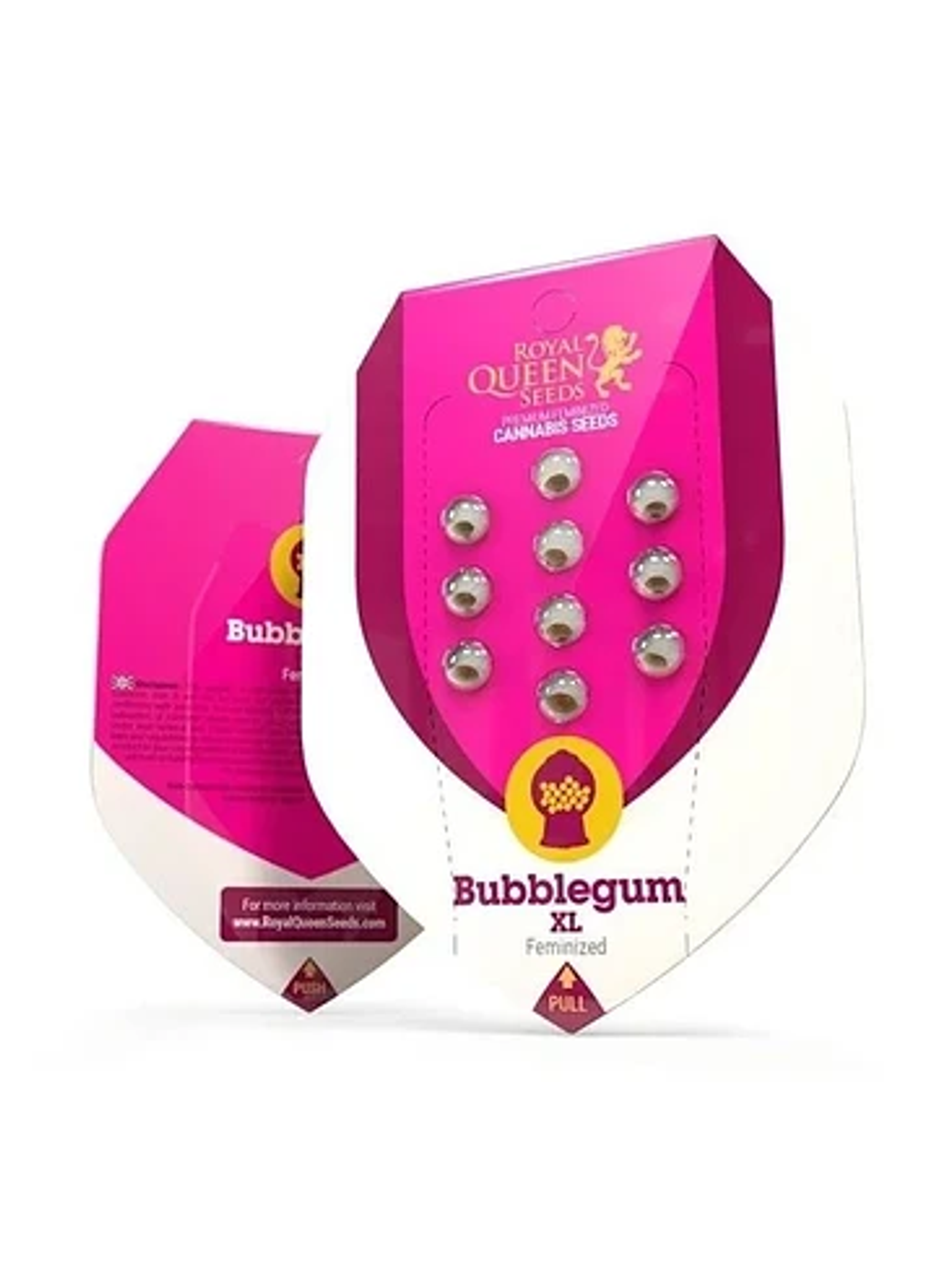 Bubblegum Xl Fem -Royal Queen Seeds (X10/X3/X1) 3