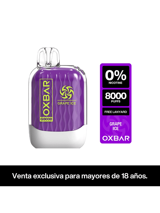 VAPORIZADOR G8000 ZERO -OXBAR 1