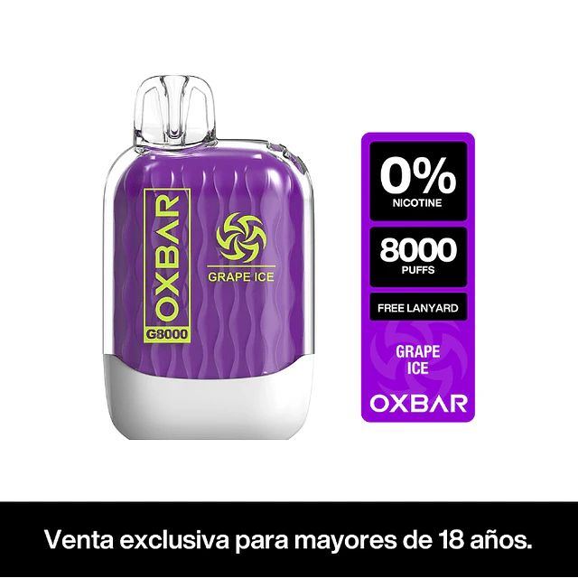VAPORIZADOR G8000&nbsp;ZERO -OXBAR