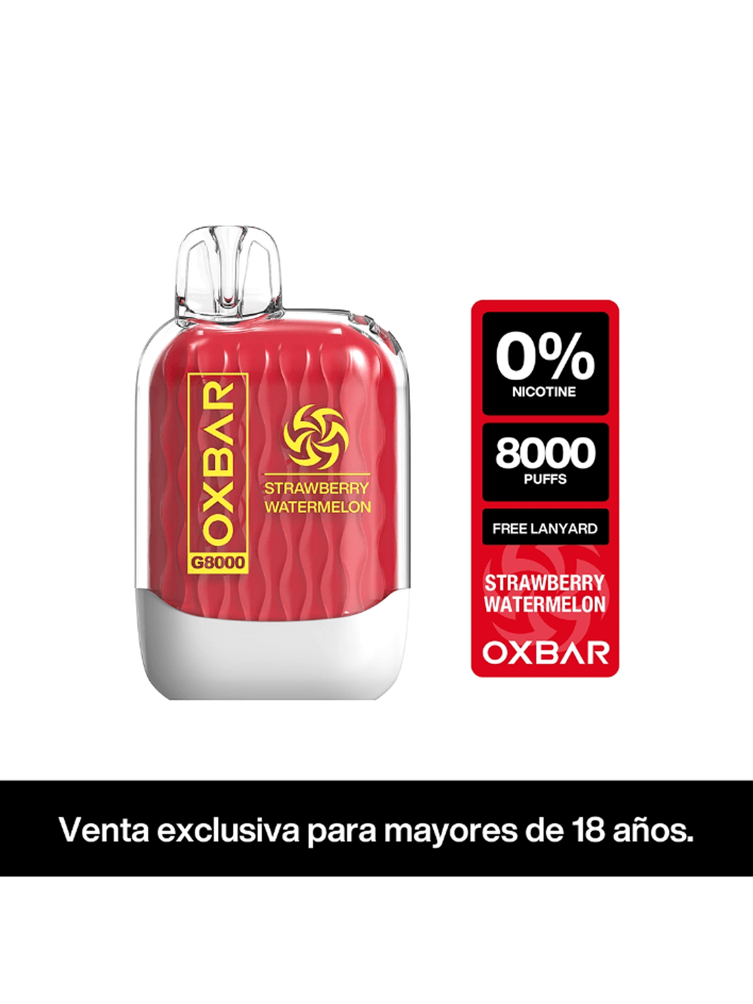 VAPORIZADOR G8000 ZERO -OXBAR 5