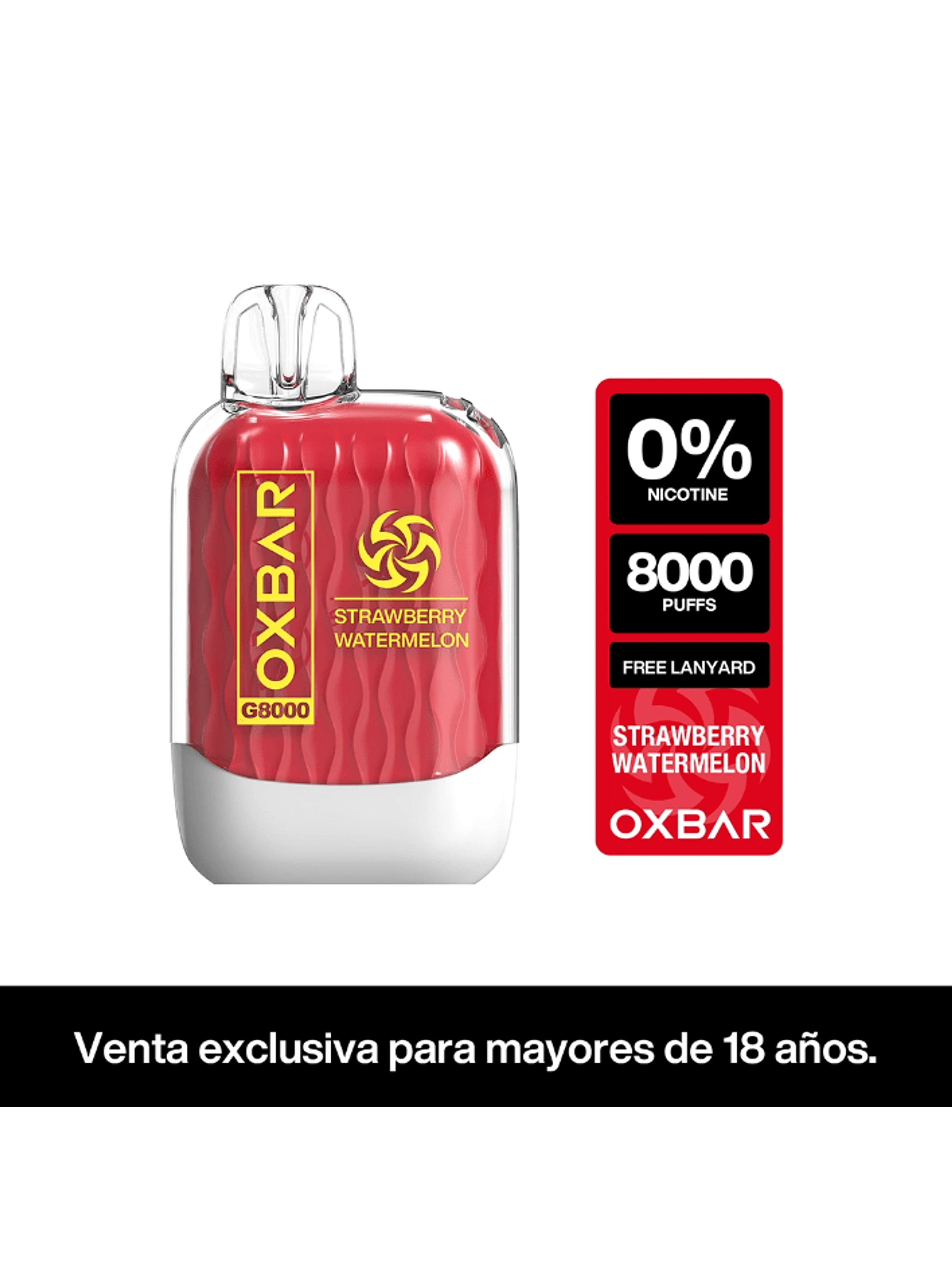 VAPORIZADOR G8000 ZERO -OXBAR 5