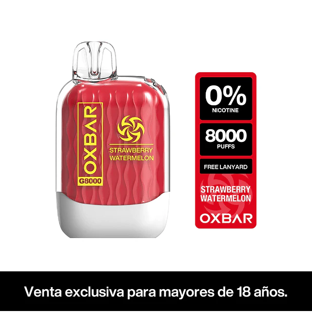 VAPORIZADOR G8000 ZERO -OXBAR
