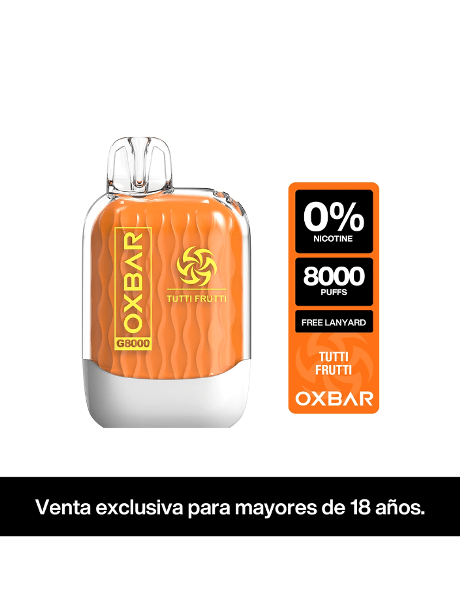 VAPORIZADOR G8000 ZERO -OXBAR 2