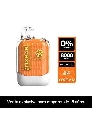 VAPORIZADOR G8000 ZERO -OXBAR 2