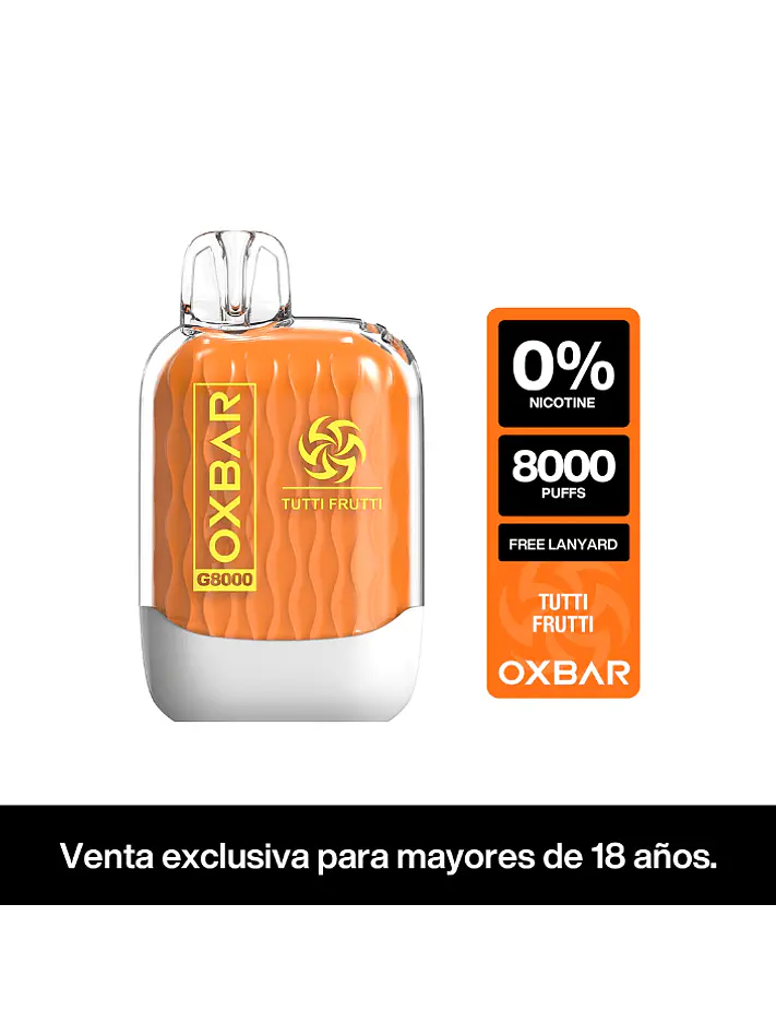 VAPORIZADOR G8000 ZERO -OXBAR 2