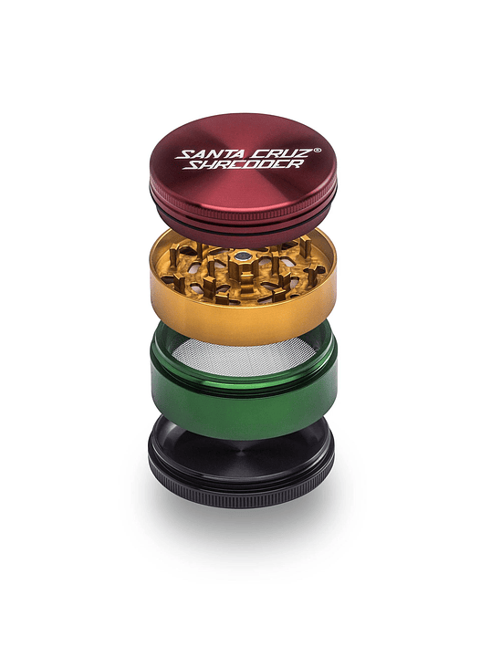 Moledor Aluminio Grande 4P-Santa Cruz 12