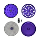 Moledor Quartz Grinder- Galaxy - Miniatura 36