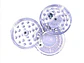 Moledor Plastico 3 Partes - Bulldog - Miniatura 2