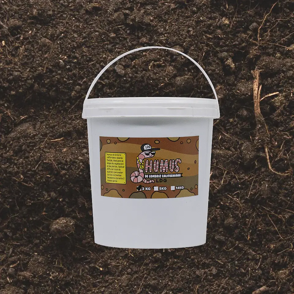 Humus De Lombriz Californiana -Ldg 4