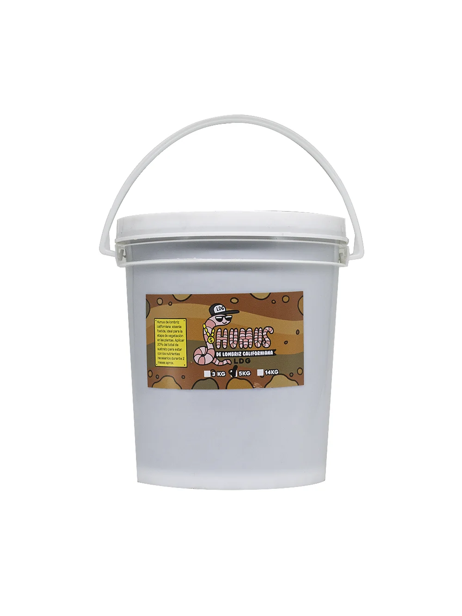 Humus De Lombriz Californiana 14Kg-Ldg 5