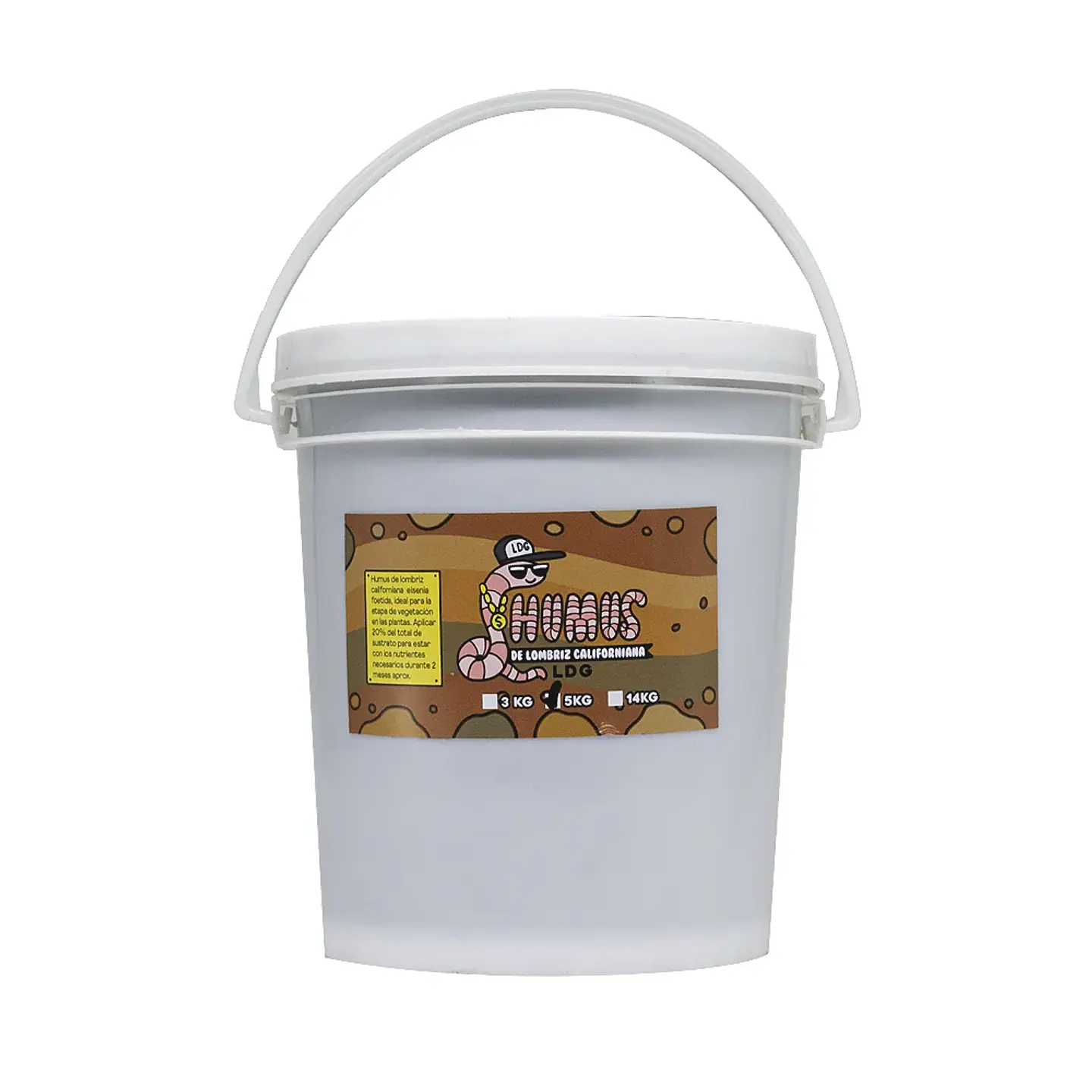 Humus De Lombriz Californiana -Ldg 5