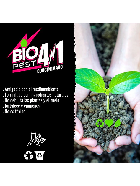 Recarga Antiplaga Concentrado 4 En 1 1Lt-Biopest 11