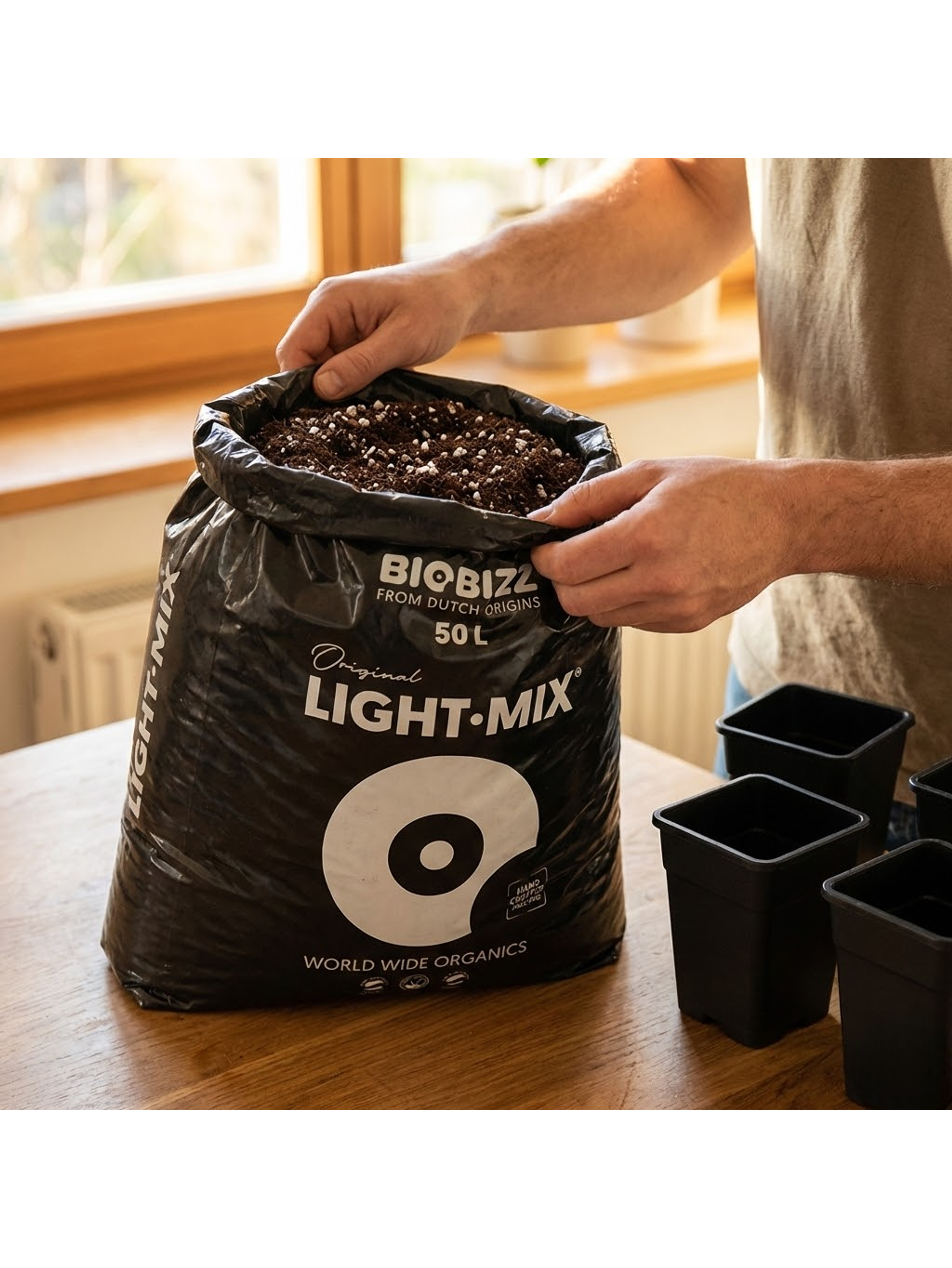Sustrato Light Mix 20Lt-Biobizz 5