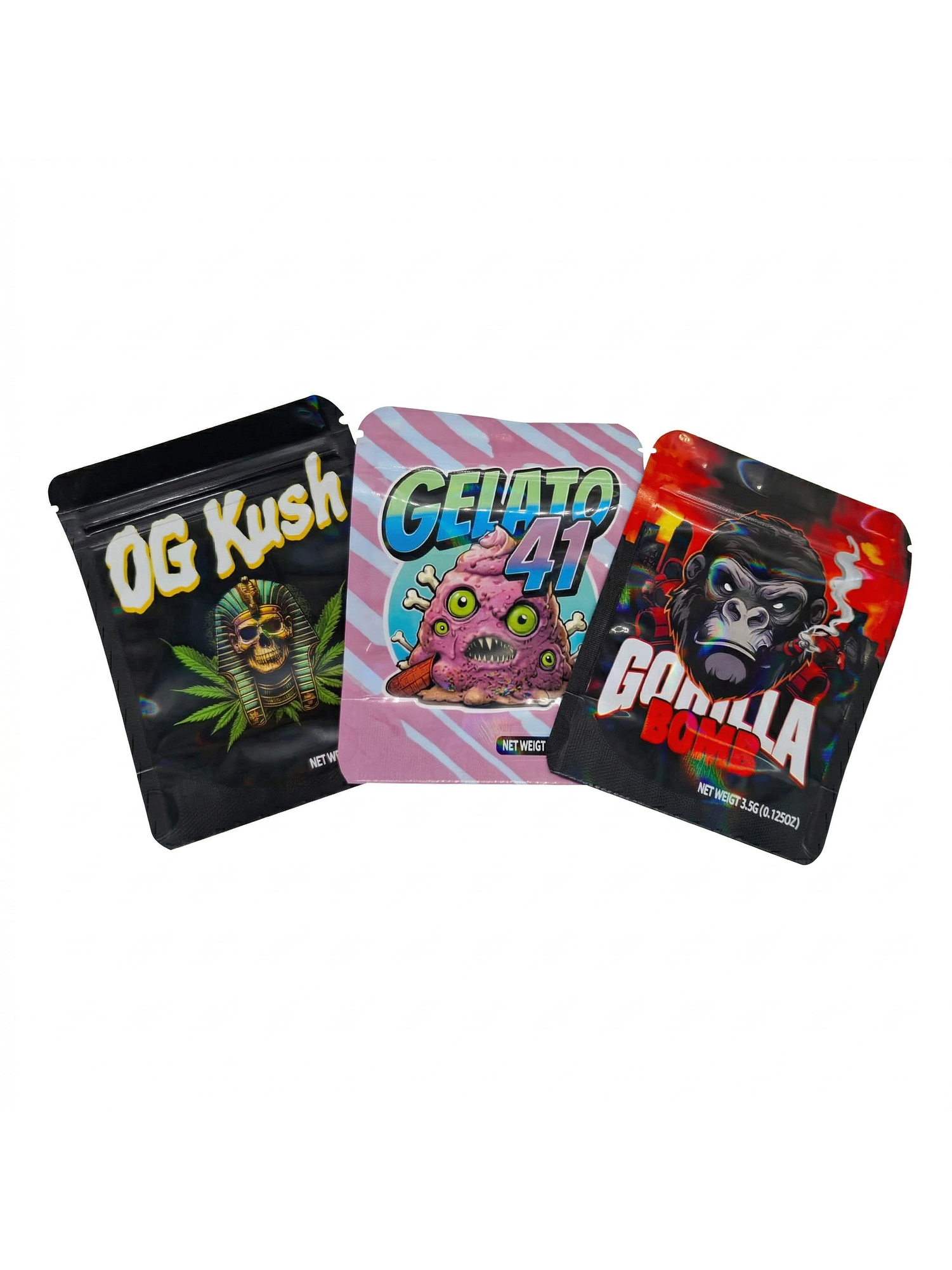 Bolsa Hermética Pequeña 3.5gr Diseños Varios 3