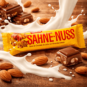 Chocolate Sahne Nuss Barra 14Gr
