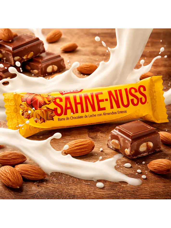 Chocolate Sahne Nuss Barra 14Gr 2