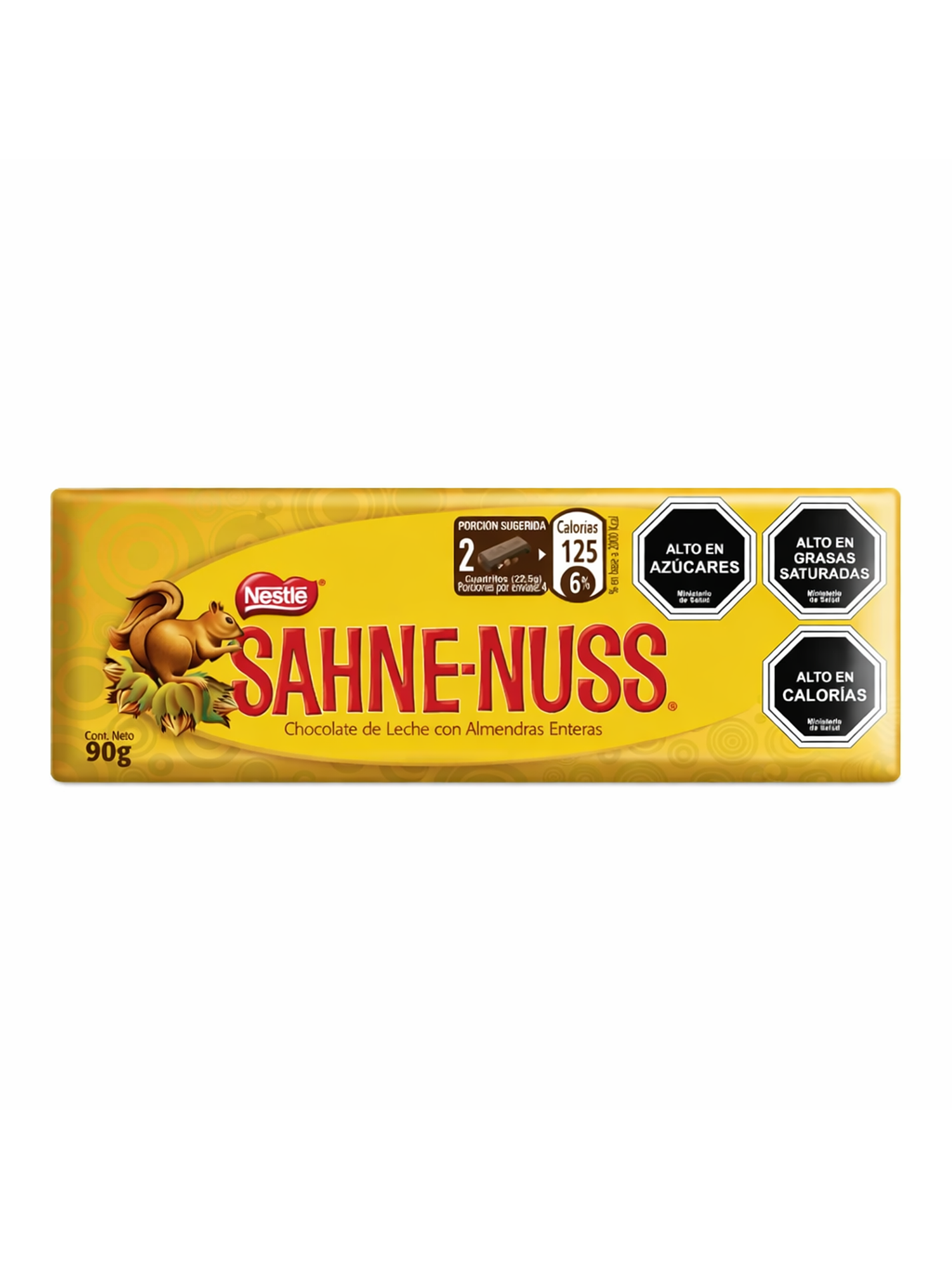 Chocolate de leche Sahne Nuss con almendras 90 g- Nestlé 1