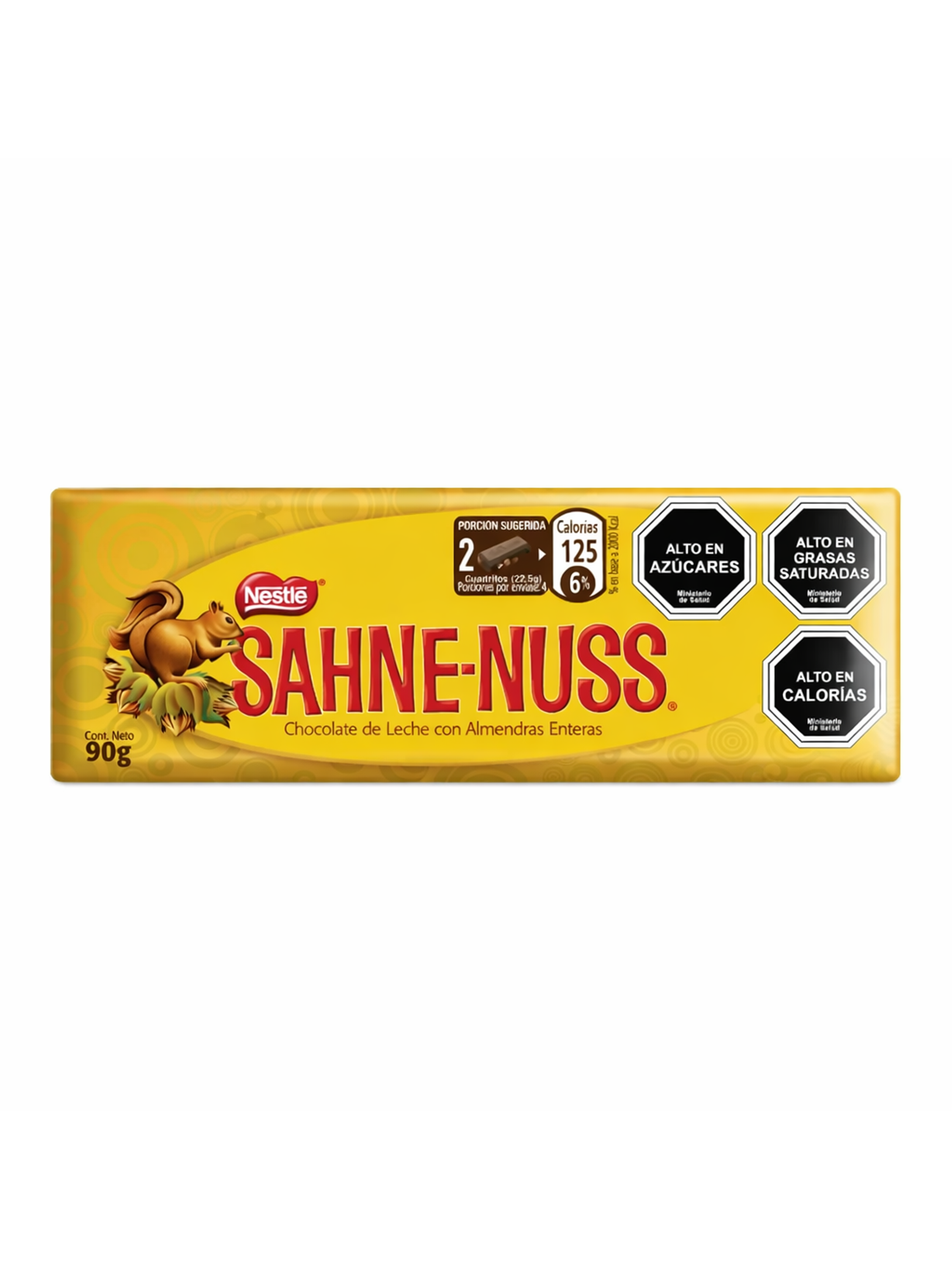 Chocolate de leche Sahne Nuss con almendras 90 g- Nestlé 1