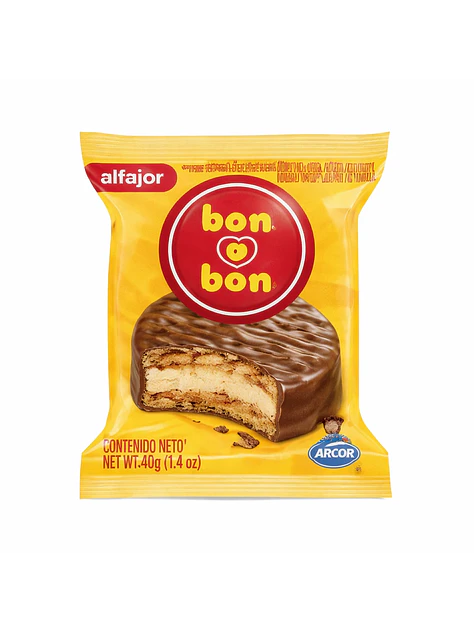 Alfajor Bon o Bon 40g - Arcor 1