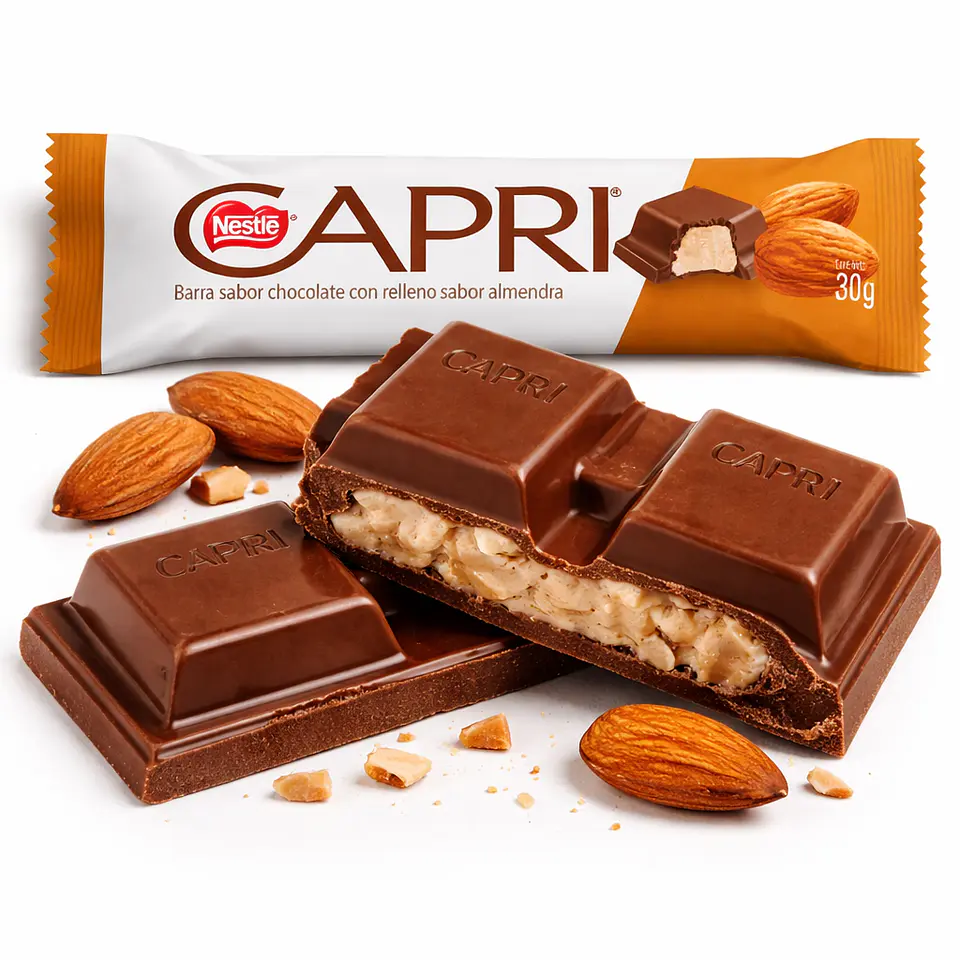 Chocolate Capri 30Gr (Sabor a elección) 4
