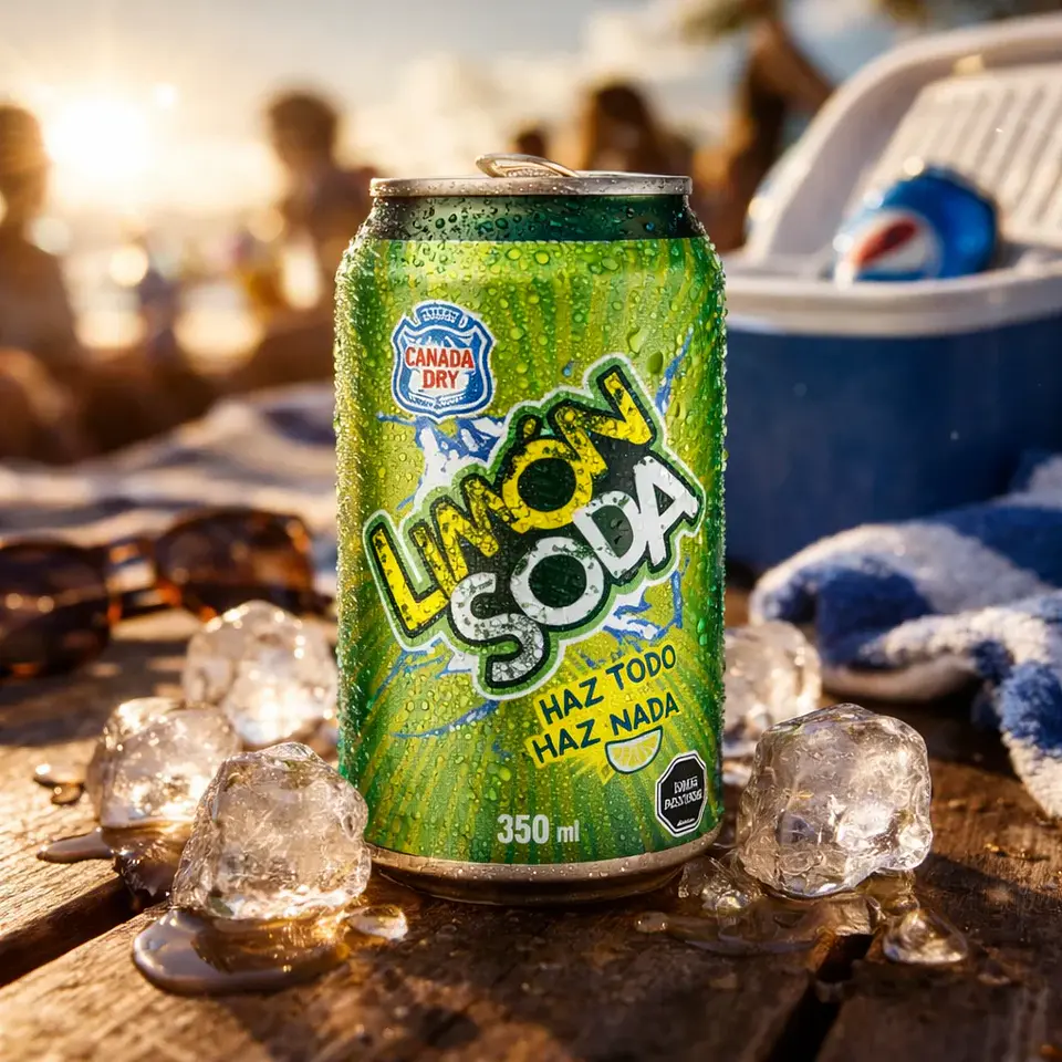 Limón Soda Lata 350Ml 2