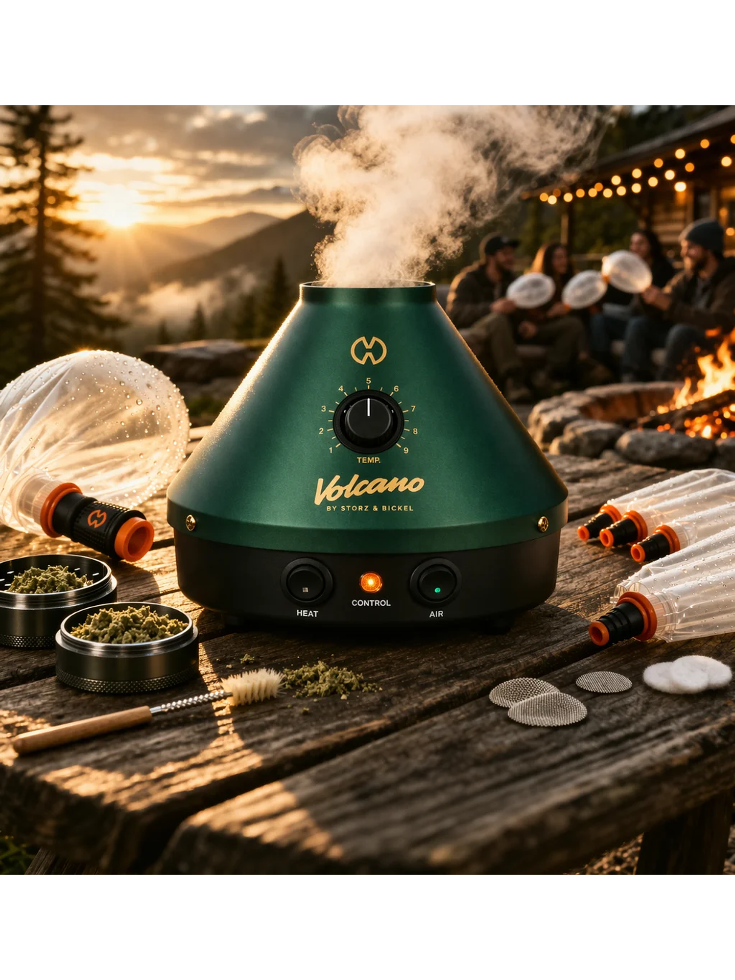 Volcano Clasico Green Edition-Storz & Bickel 2