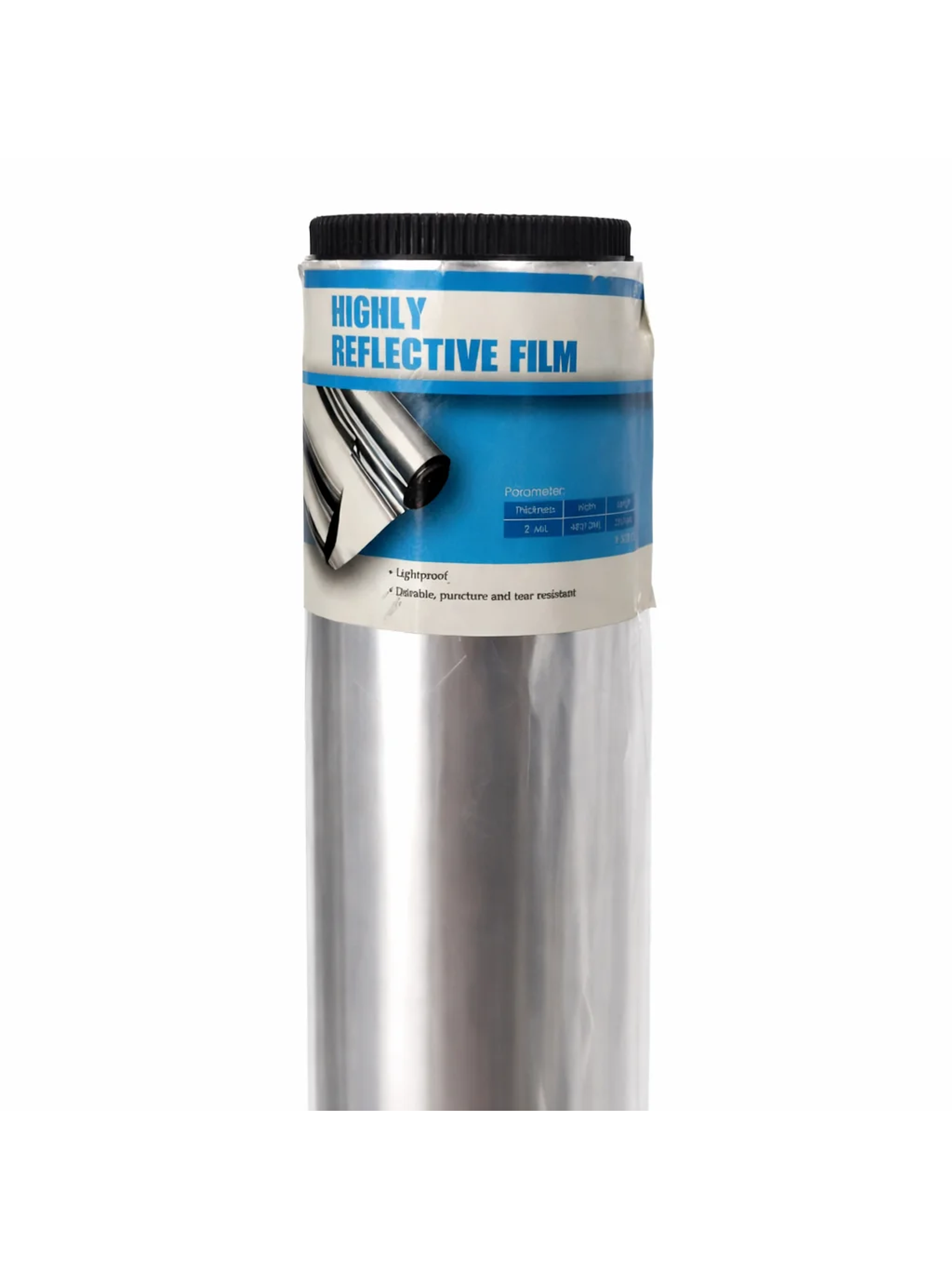 Papel Mylar Reflectante Liso 2Mm 1.2X7.6Mt 3