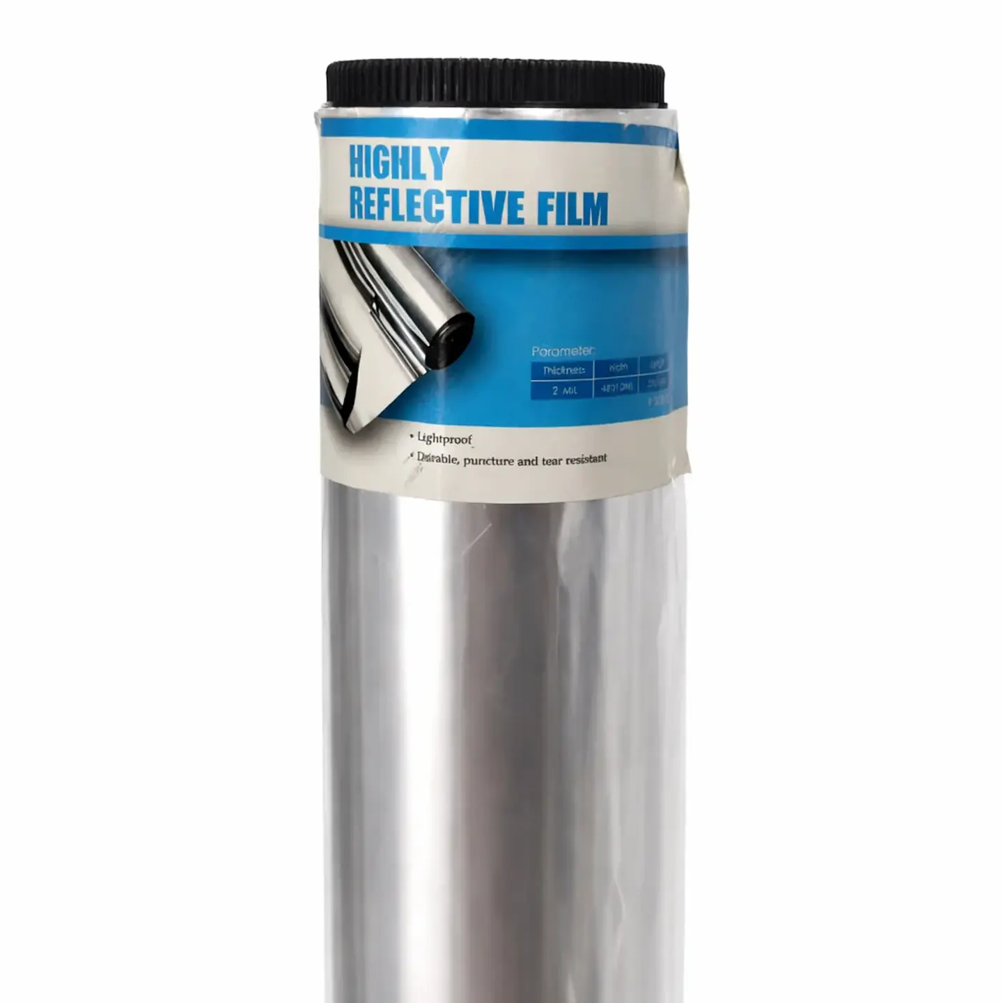 Papel Mylar Reflectante Liso 2Mm 1.2X7.6Mt 3
