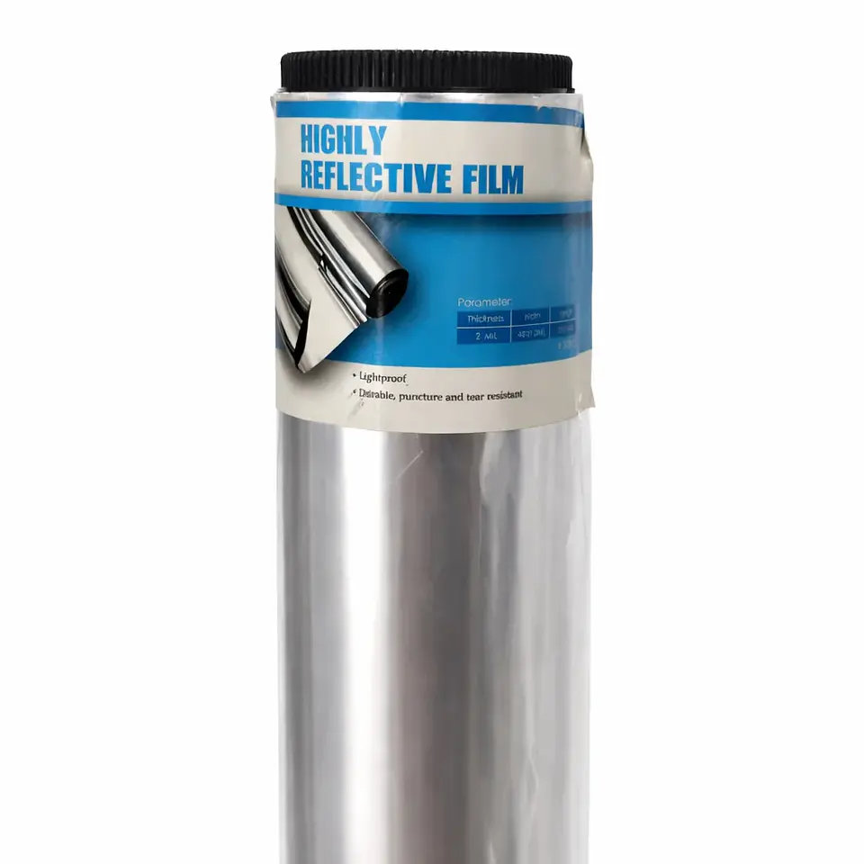 Papel Mylar Reflectante Liso 2Mm 1.2X7.6Mt 3