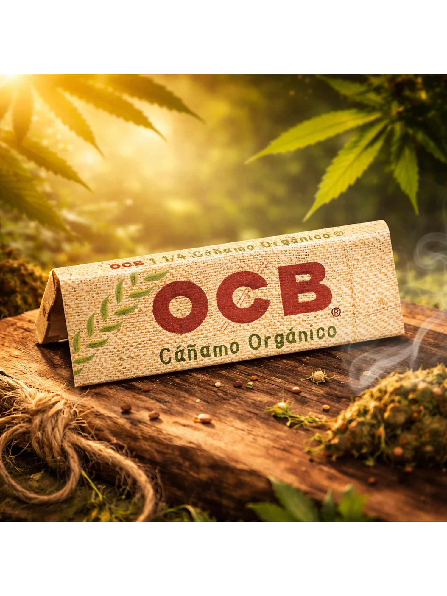 Papelillo Organico de Cañamo1 1/4 1U- Ocb 2