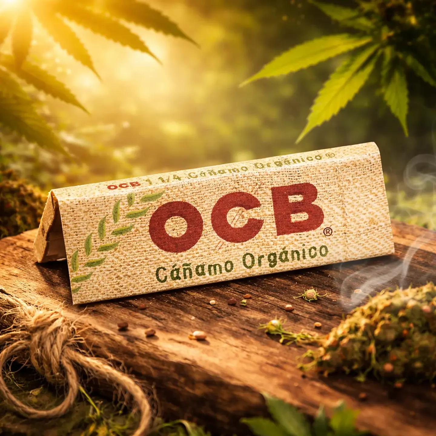 Papelillo Organico de Cañamo1 1/4 1U- Ocb 2