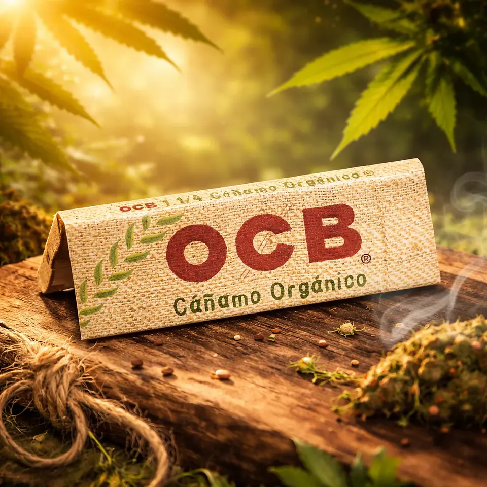 Papelillo Organico de Cañamo1 1/4 1U- Ocb 2
