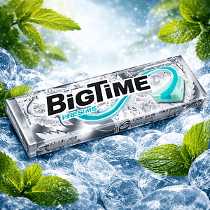 Chicle Bigtime Fresh Ice 11Gr