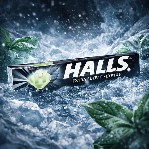 Caramelo Fresco Halls Strong