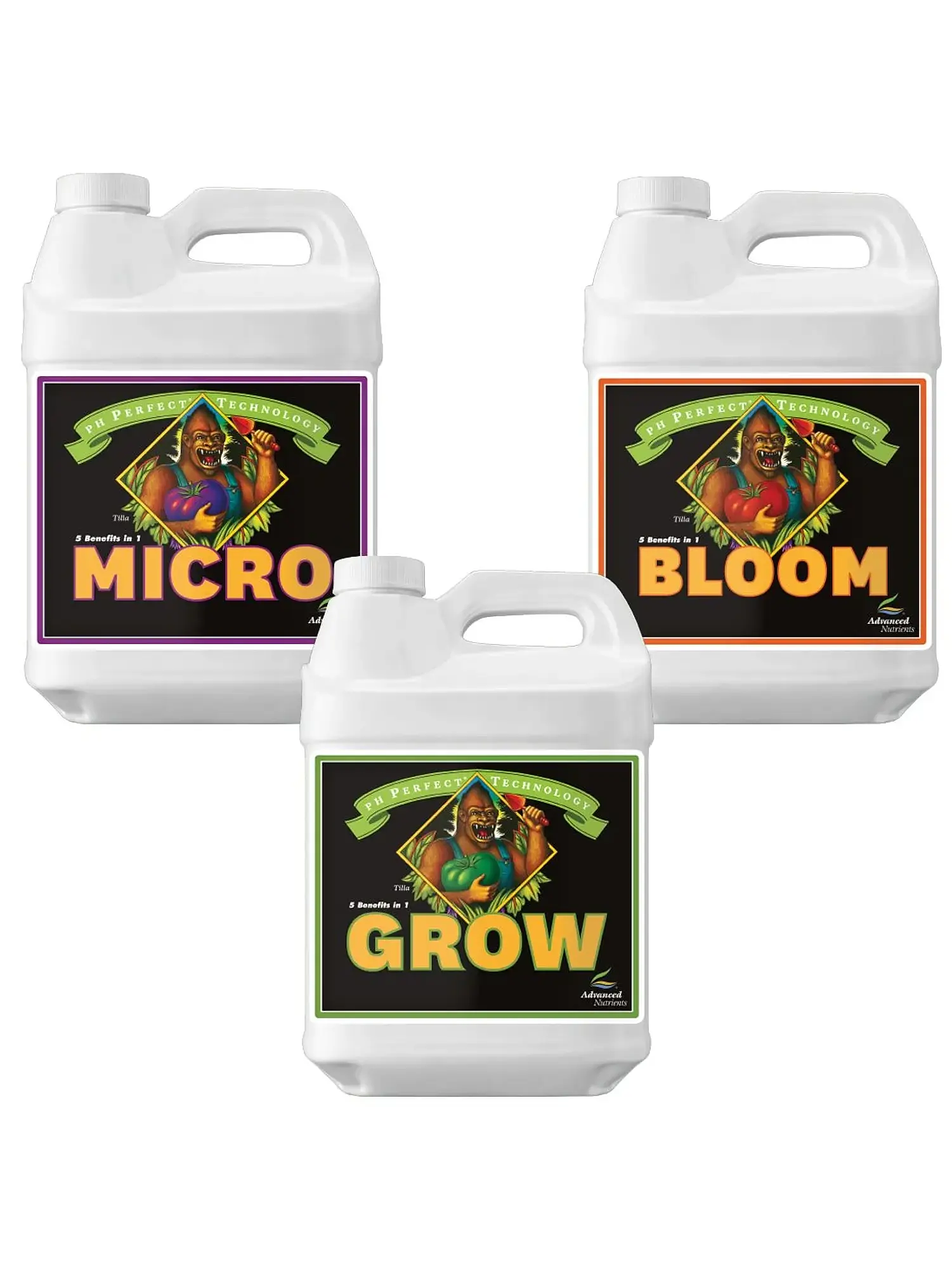 Ph Perfect Grow+Micro+Bloom -Advanced Nutrients 2