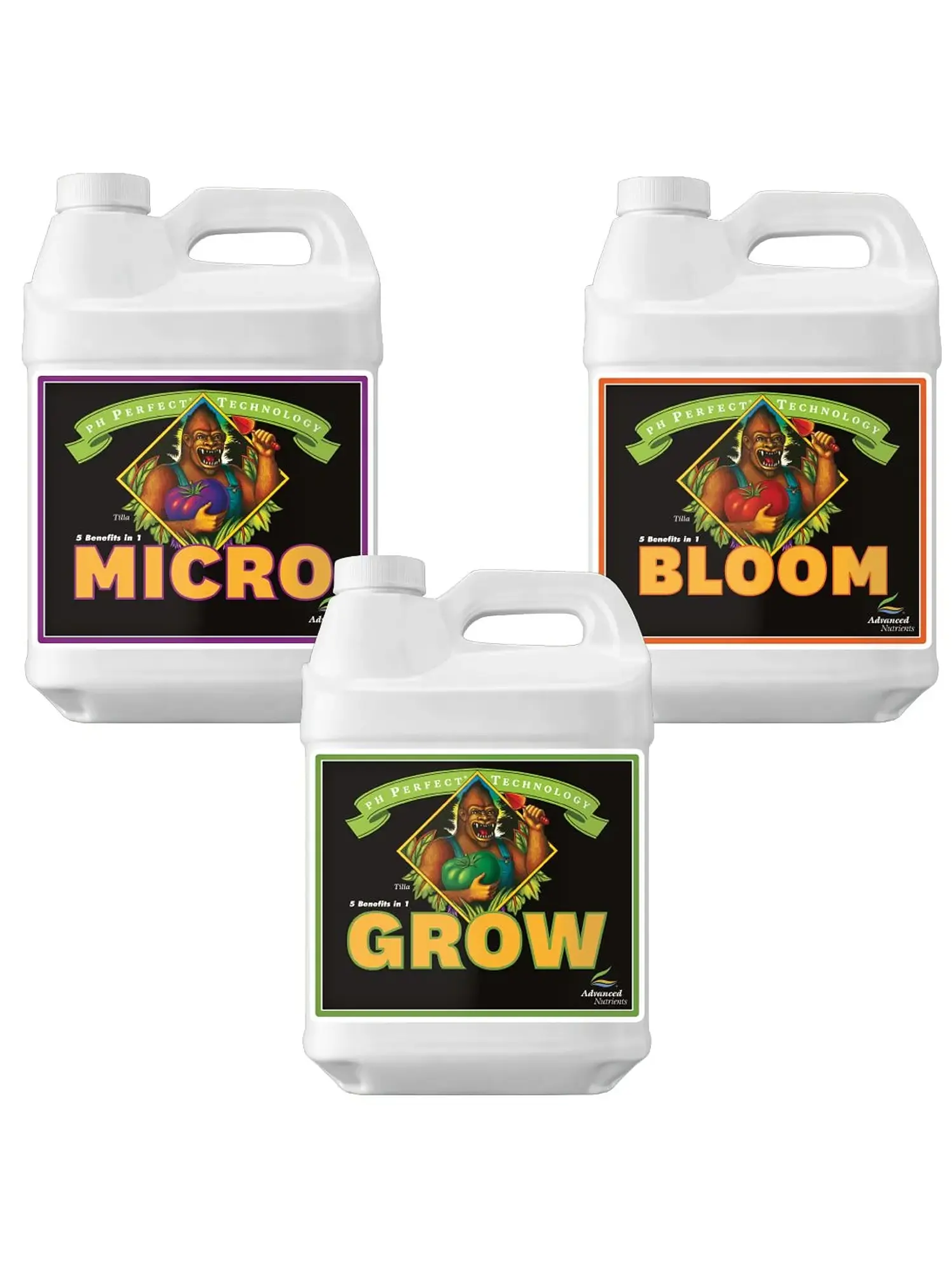 Ph Perfect Grow+Micro+Bloom -Advanced Nutrients 2