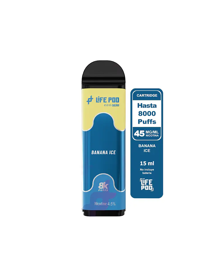Eco Pro Cartrige 8000 Puff 4,5%/45Mg - Life Pod 1