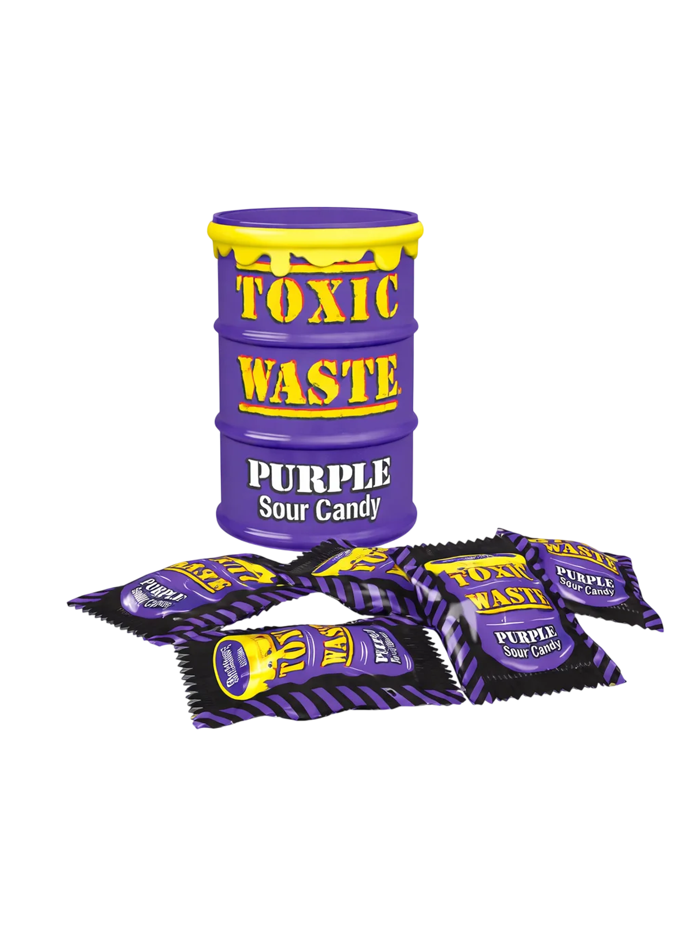 Dulces Acidos Purple Drum 42G- Toxic Waste 1