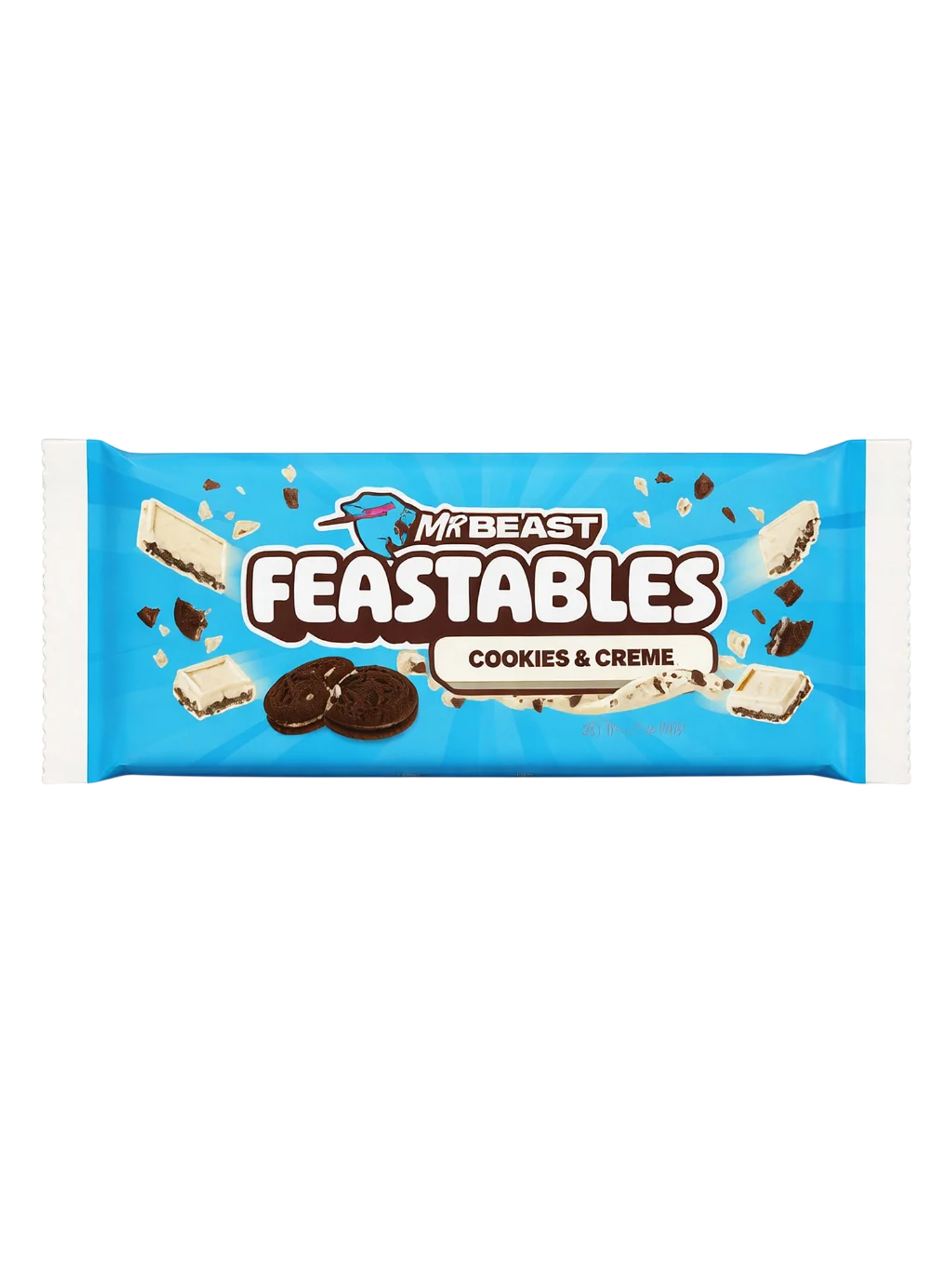 Chocolate Mr Beast Feastables Cookies & Cream 60G 1