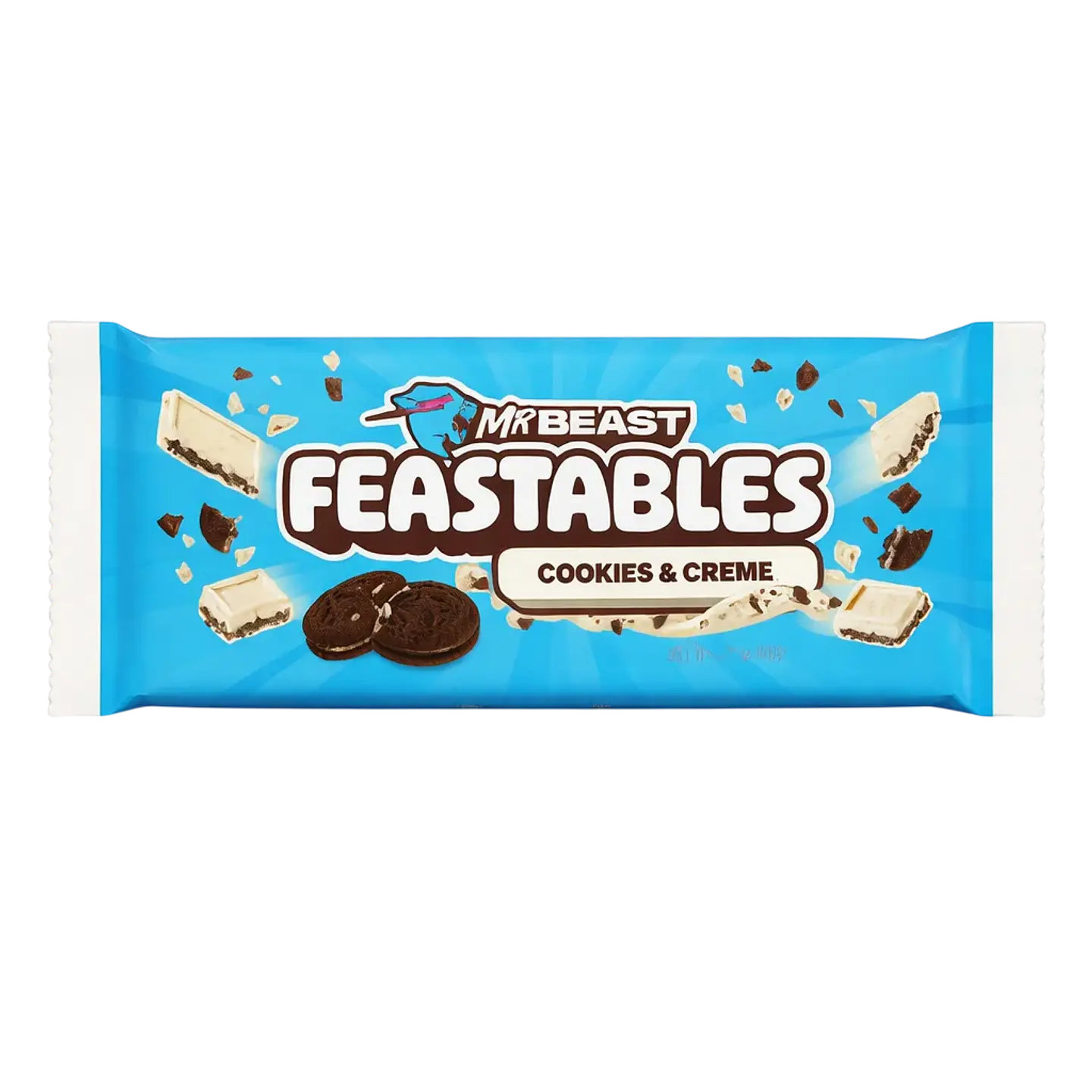 Chocolate Mr Beast Feastables Cookies & Cream 60G 1