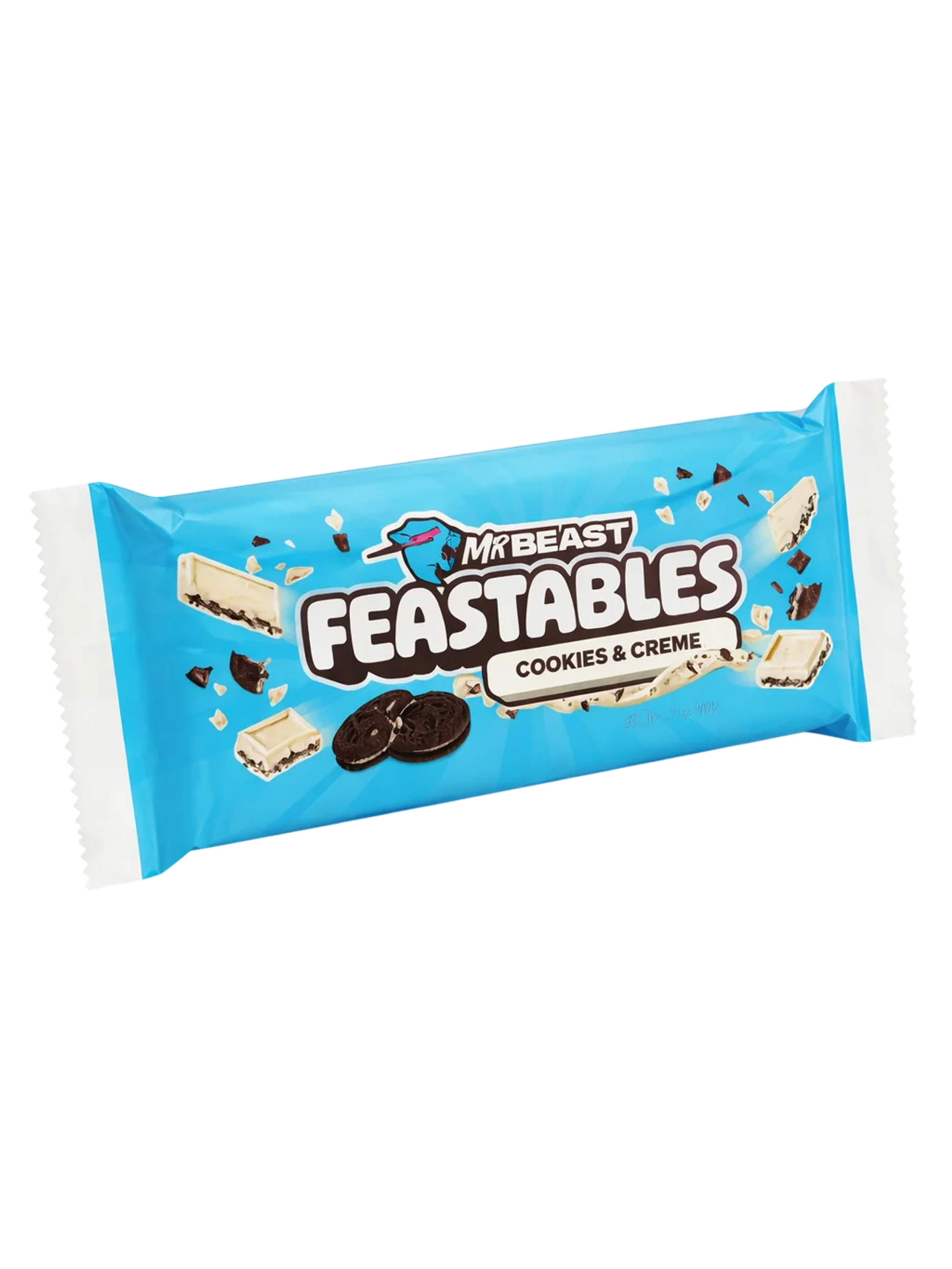 Chocolate Mr Beast Feastables Cookies & Cream 60G 3