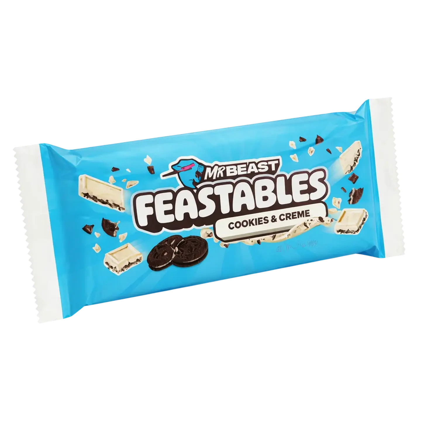 Chocolate Mr Beast Feastables Cookies & Cream 60G 3