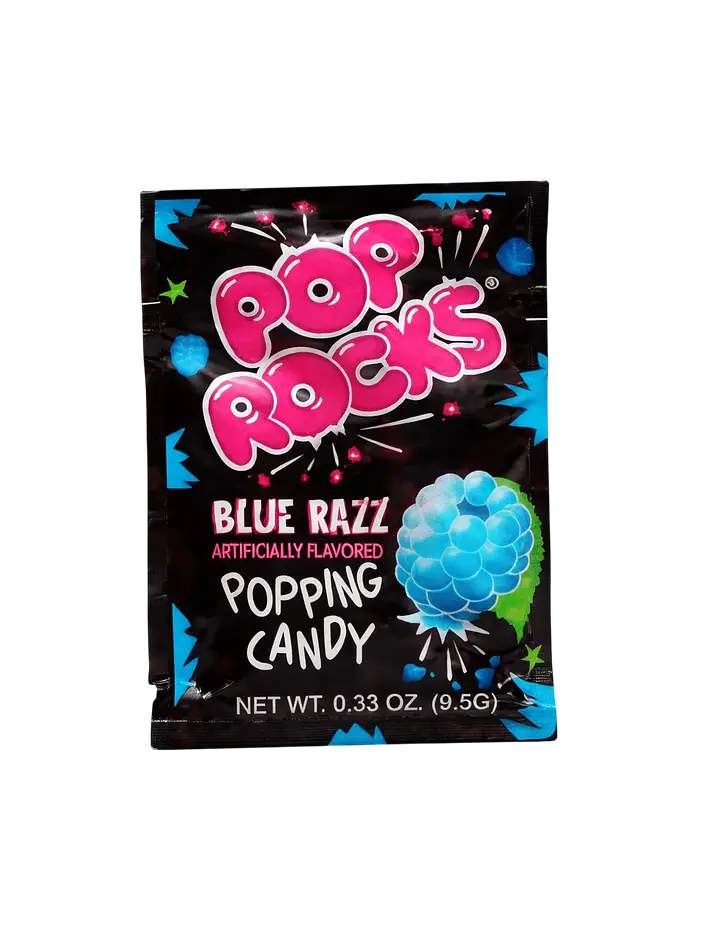 Caramelos en polvo Pop Rocks Blue Razz 9G 1