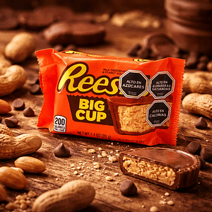 Chocolate Con Mani Big Cup 39G- Reeses´S